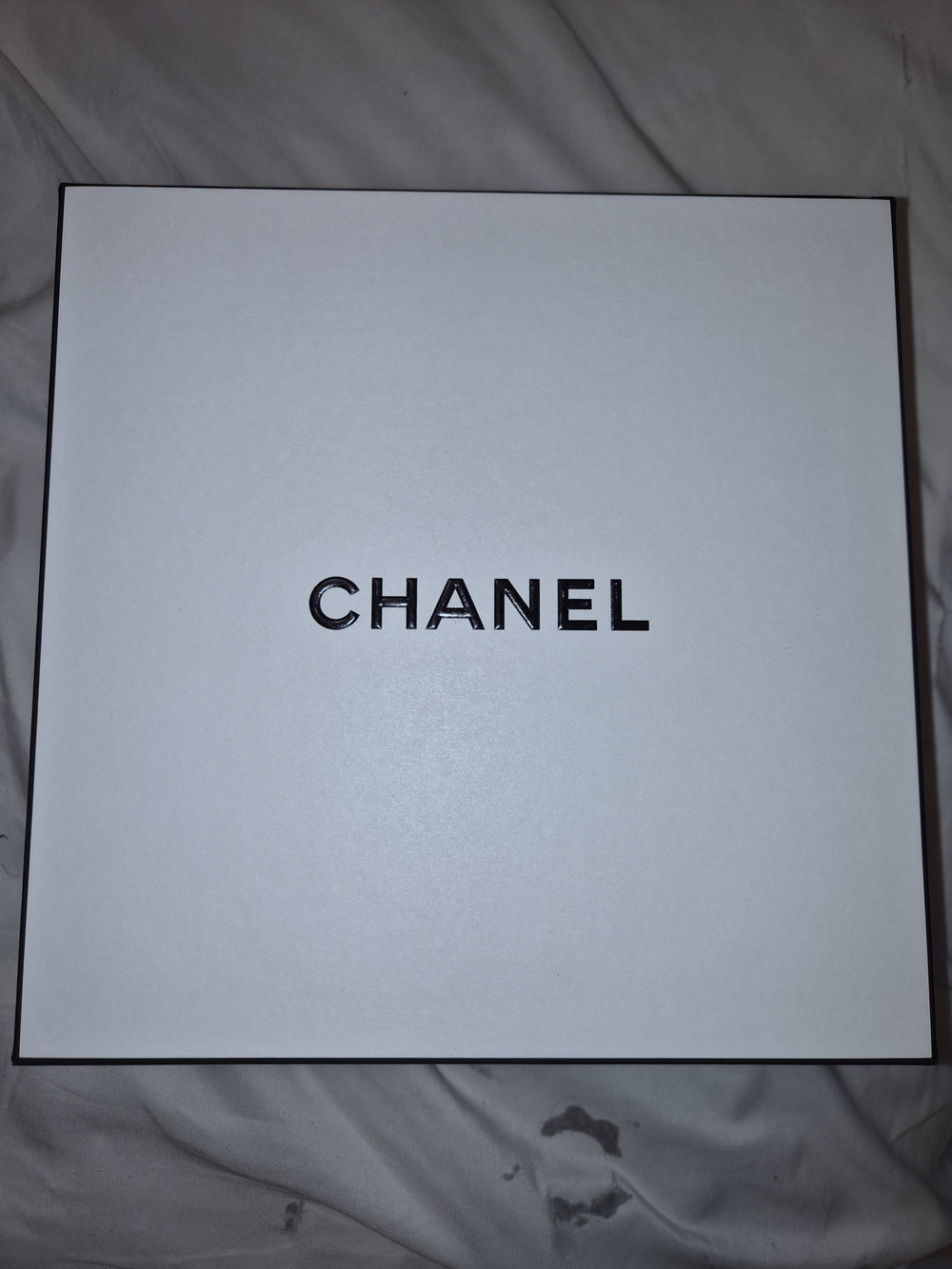 ​Chanel Signature Box 8.25"x8.25"x3.1" w/ Tissue CC Sticker